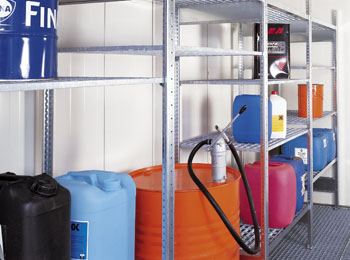 Inrichting met stelling (8207+8208)